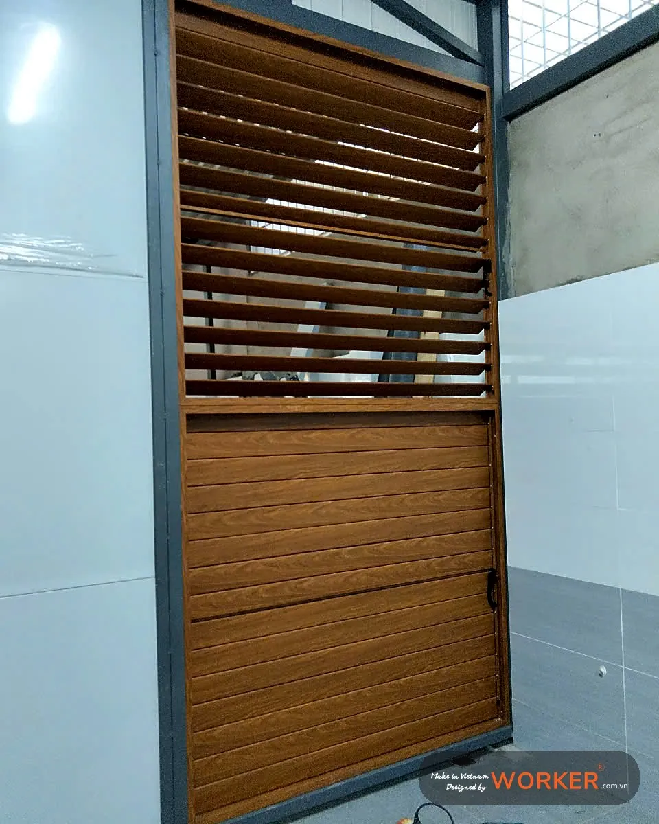 Cửa thông gió: 5 loại, mẫu từng phòng, loại nào chống mưa