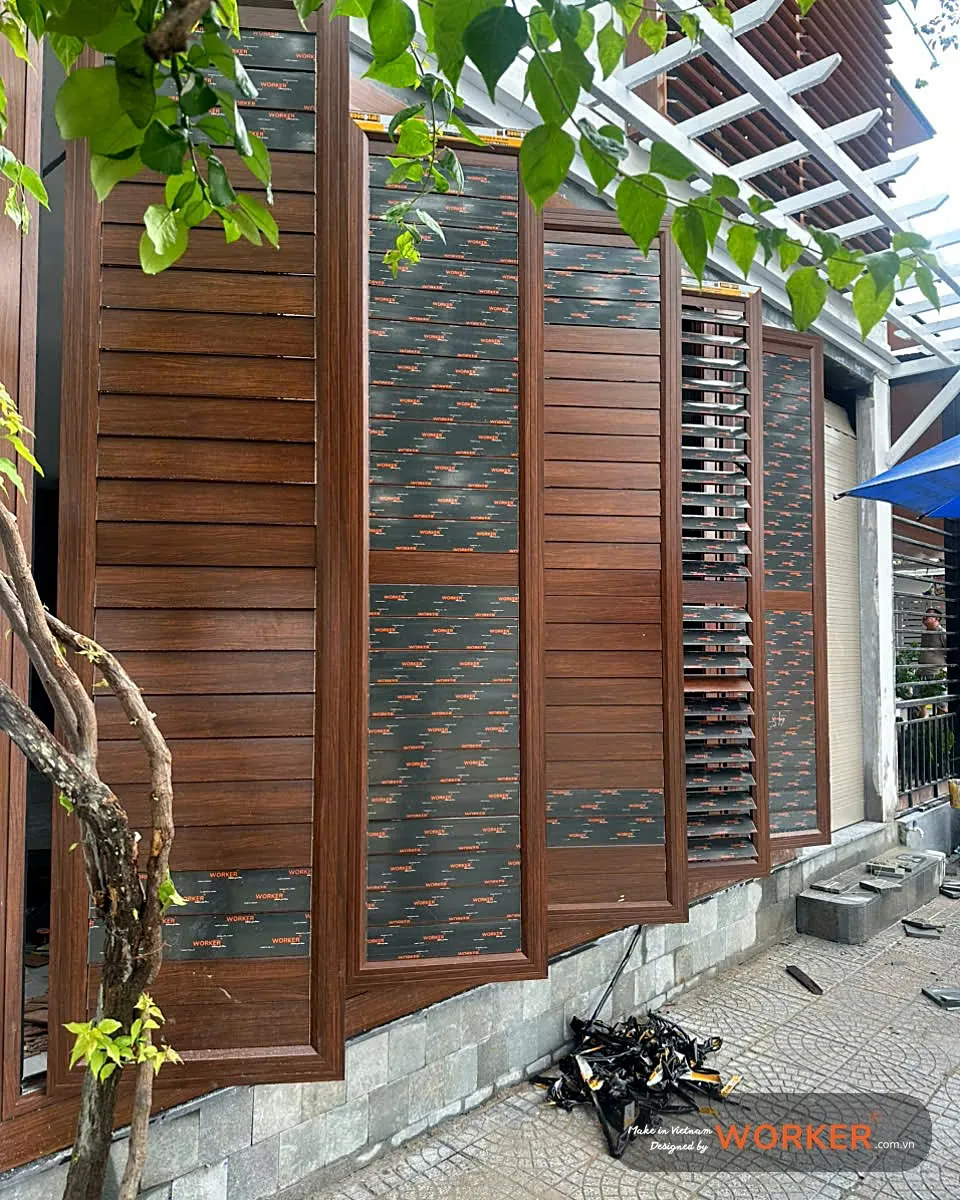 Mẫu cửa sổ chớp lật đẹp 2026 theo từng màu (ảnh thật)